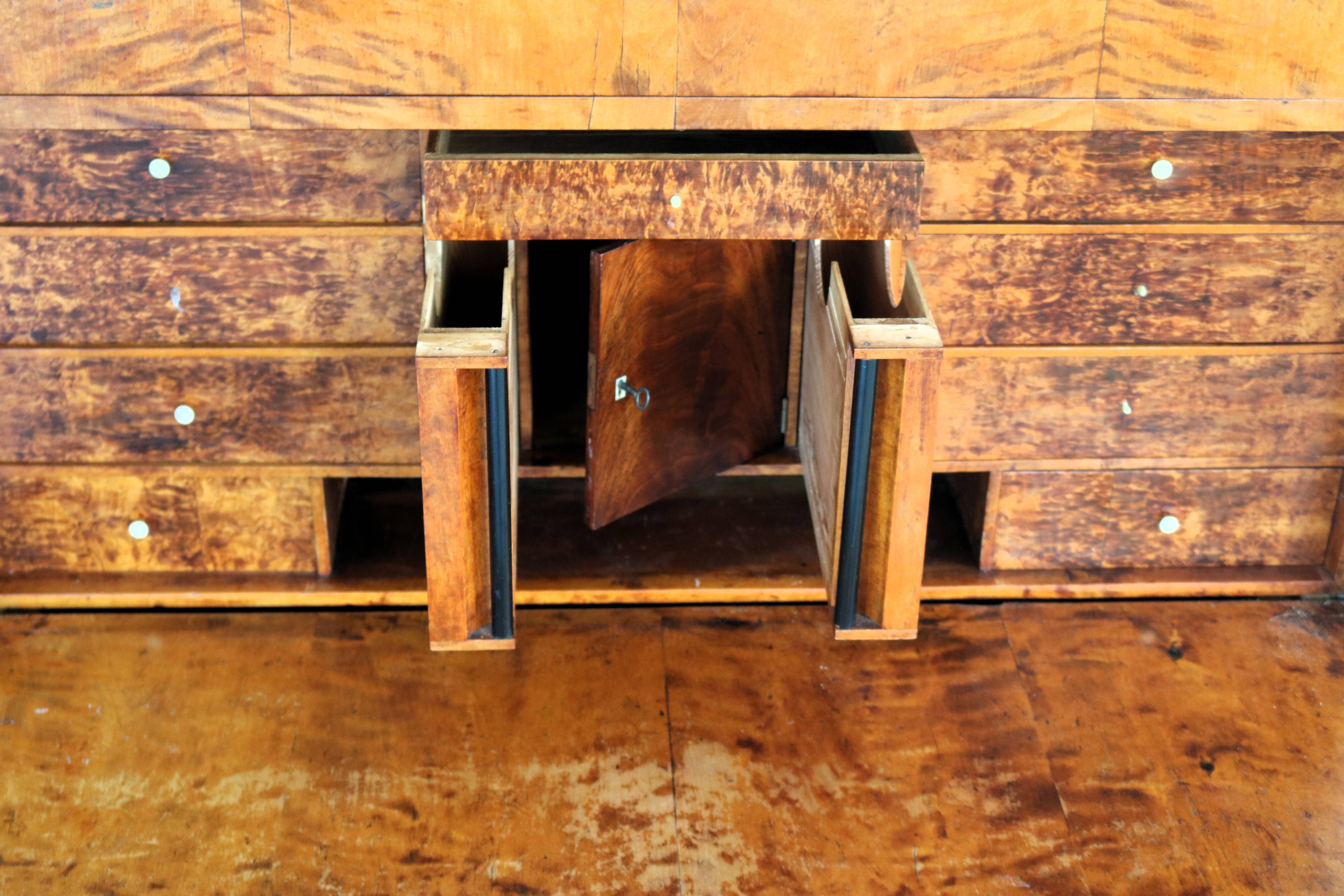 Vintage secretary | chest of drawers | desk