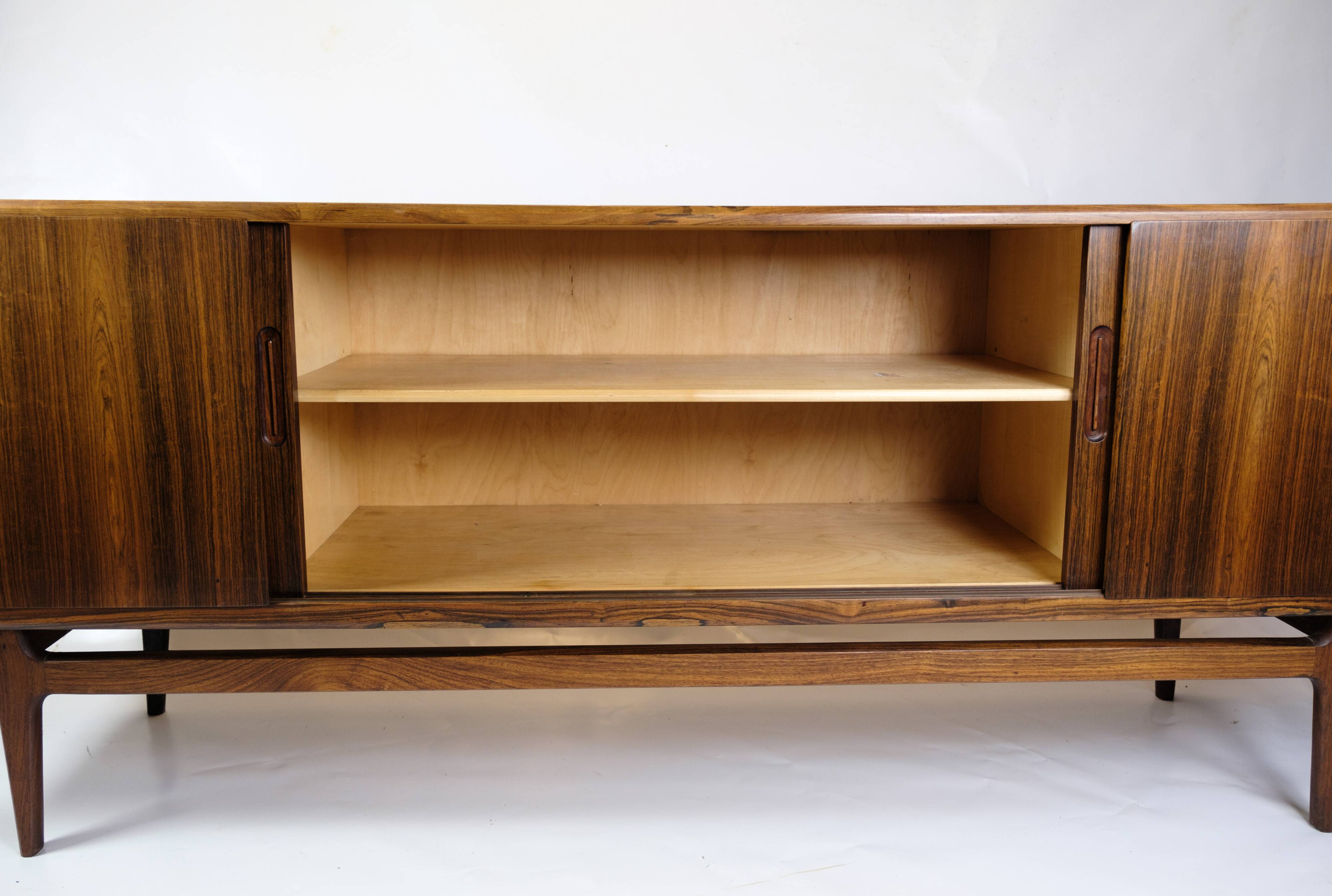 Sideboard Made In Rosewood By Henry Rosengren Hansen From 1960s