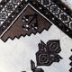 Handmade vintage Persian Gabbeh rug 128cm x 211cm, 1970s