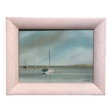 Painting on canvas signed serot