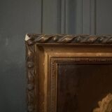 Oil on panel signed still life bouquet of roses 1936