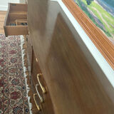 Vintage wooden commode in Louis XV style – Albano Company (New York)