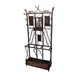 French Standing Coat Rack In Japanese Style, early 1900s