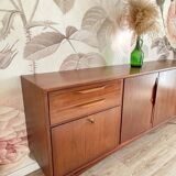 Enfilade scandinave Swiss Teak de 1965