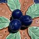 Illusion pie dish blueberry pie
