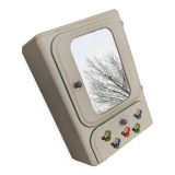 Vintage sheet metal medicine cabinet