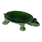 Turtle pocket tray in enameled cast iron signed Castirone France