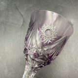 6 verres à porto en cristal de couleur