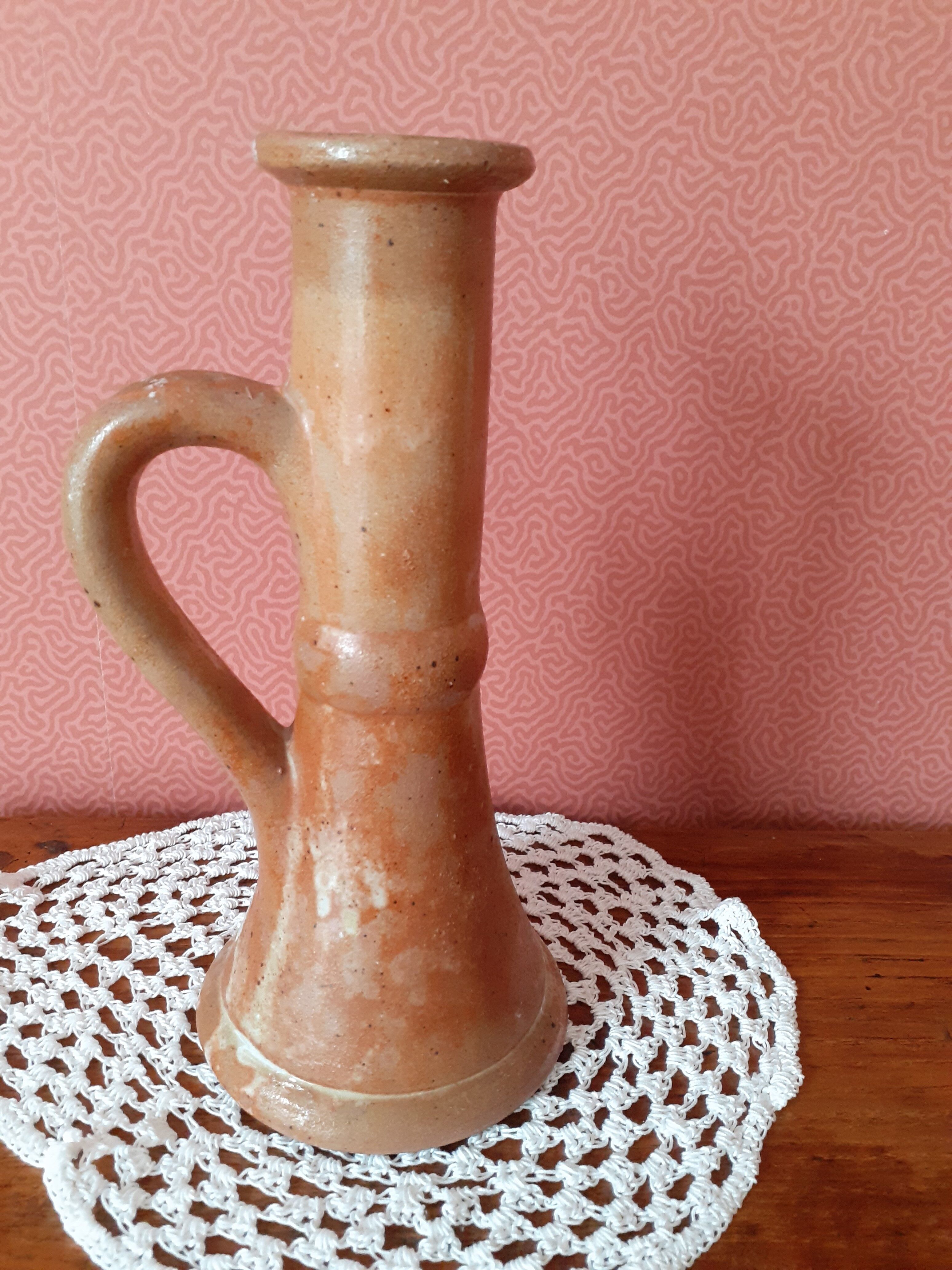 Candle holder in gràs