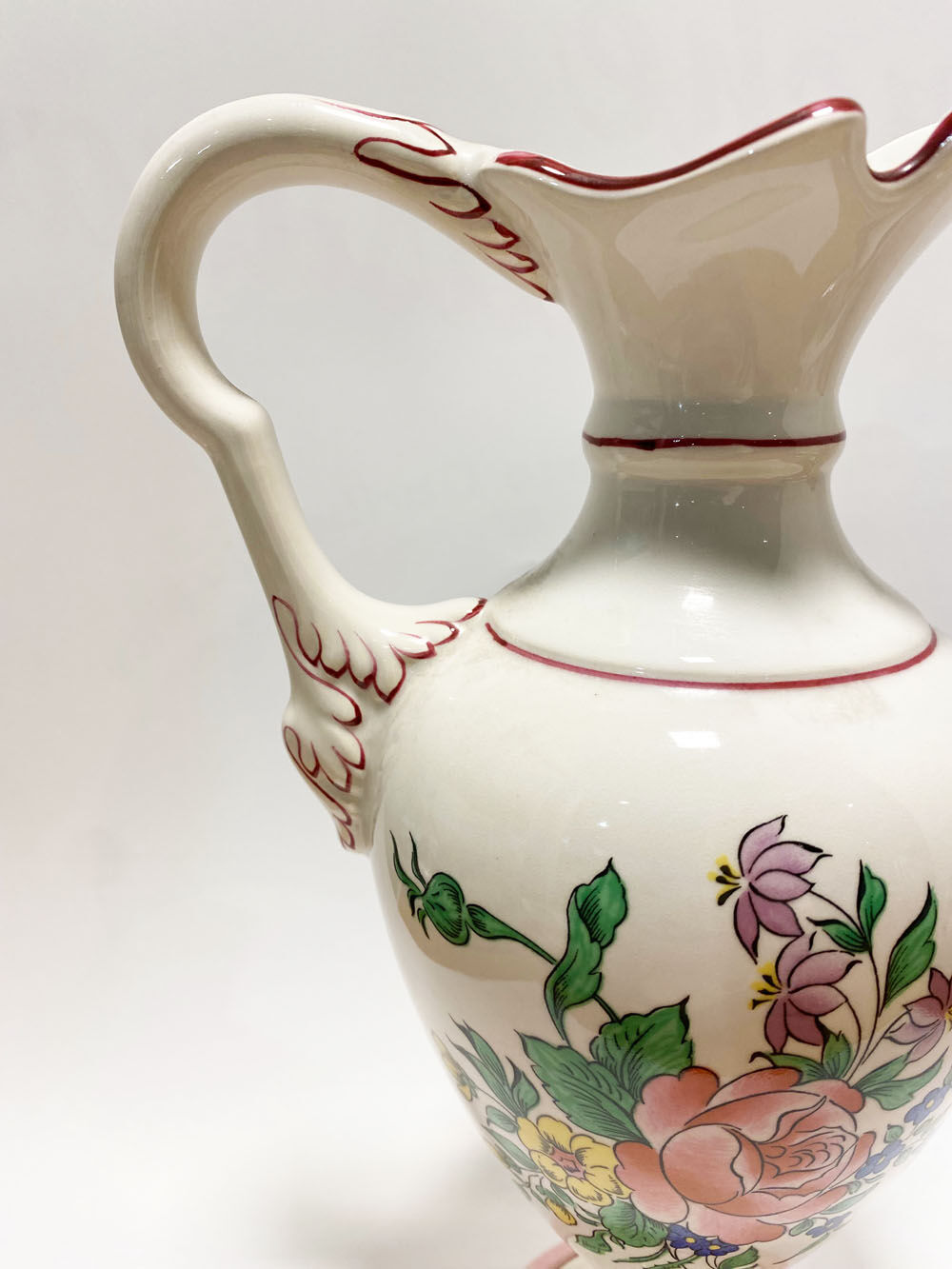 High jug. Faience of Lunéville