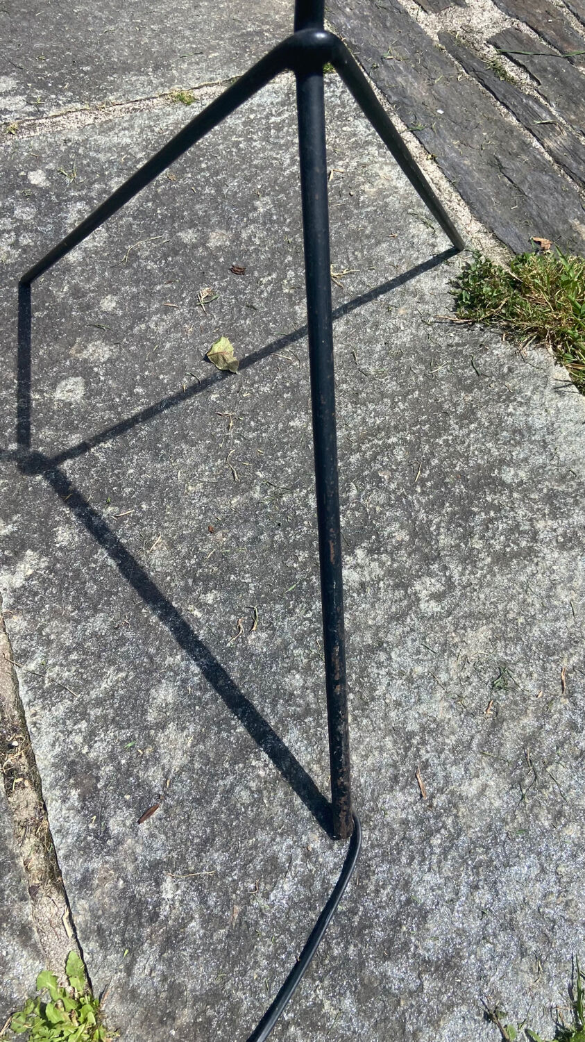 Vintage tripod floor lamp 1950