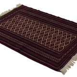 Anatolian handmade vintage rug 170 cm x 122 cm