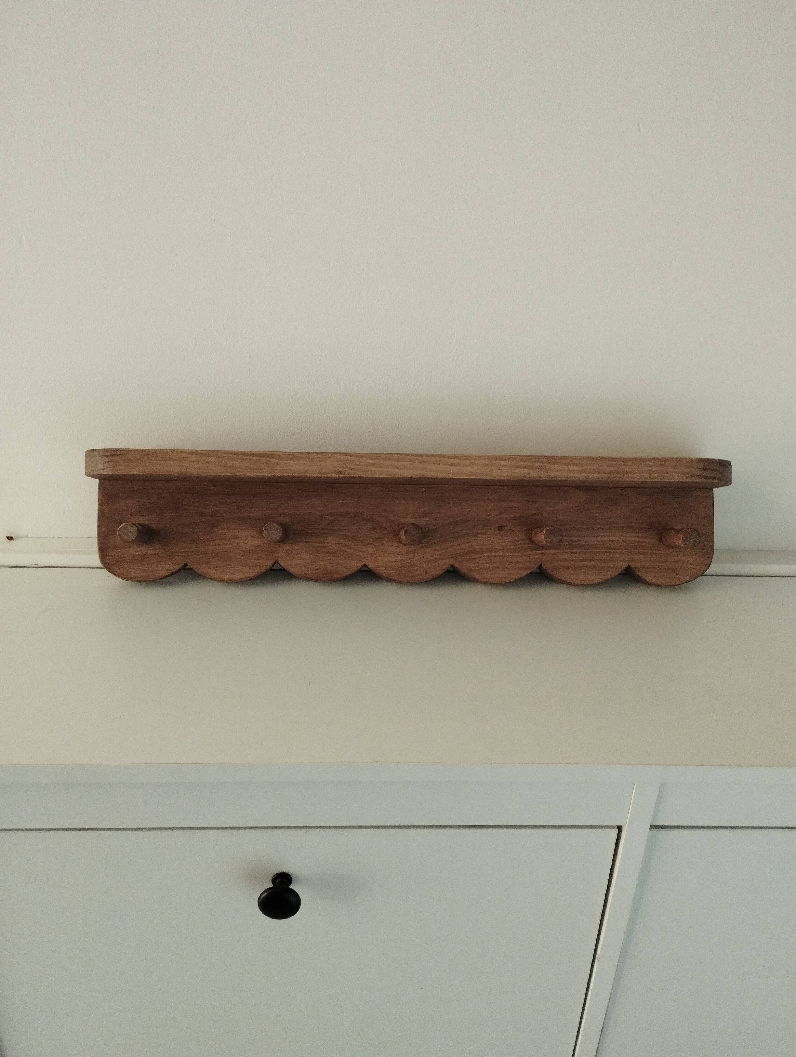 Decorative coat rack