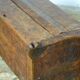 Antique beech shepherd's chest, 1850s