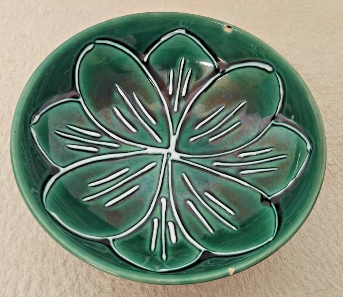 Vintage Longchamp Ceramic Bowl France 1950s