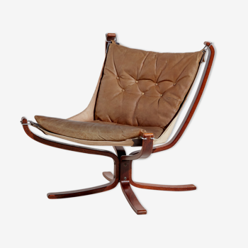 Fauteuil Falcon par Sigurd Ressell pour Vatne Møbler