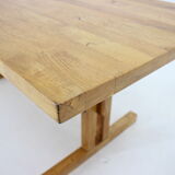 1960s shaker solid oak wood coffeetable, Denmark