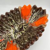 Vallauris orange fruit platter