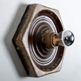 Fat Lava sconce from Hustadt Leuchten, 1970s