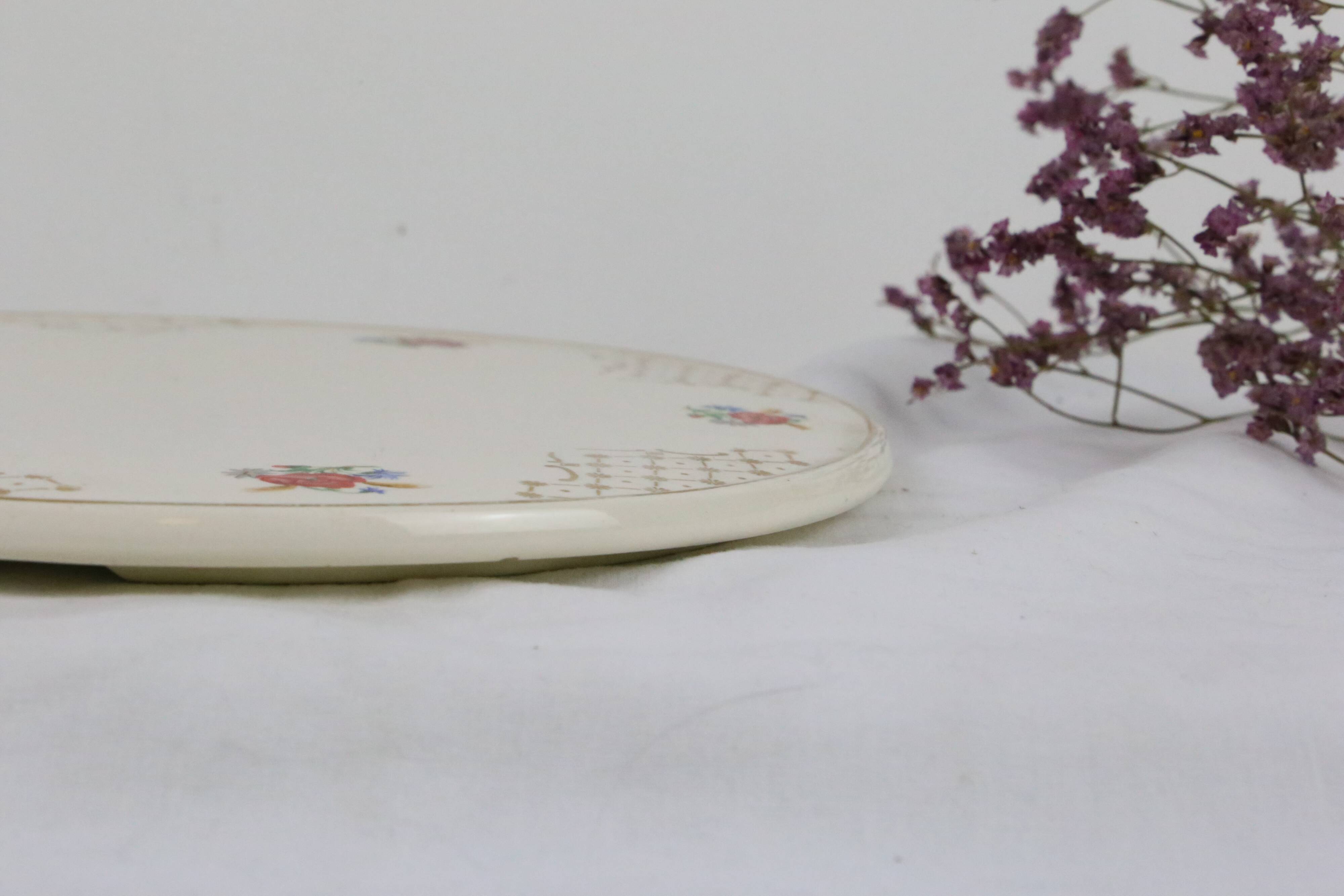 Underside, Sarreguemines, vintage