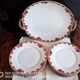 Limoges porcelain by André François (1919-1934) - 12 plates + 1 dish
