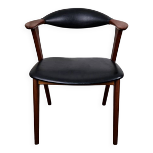 Chaise en teck avec simili