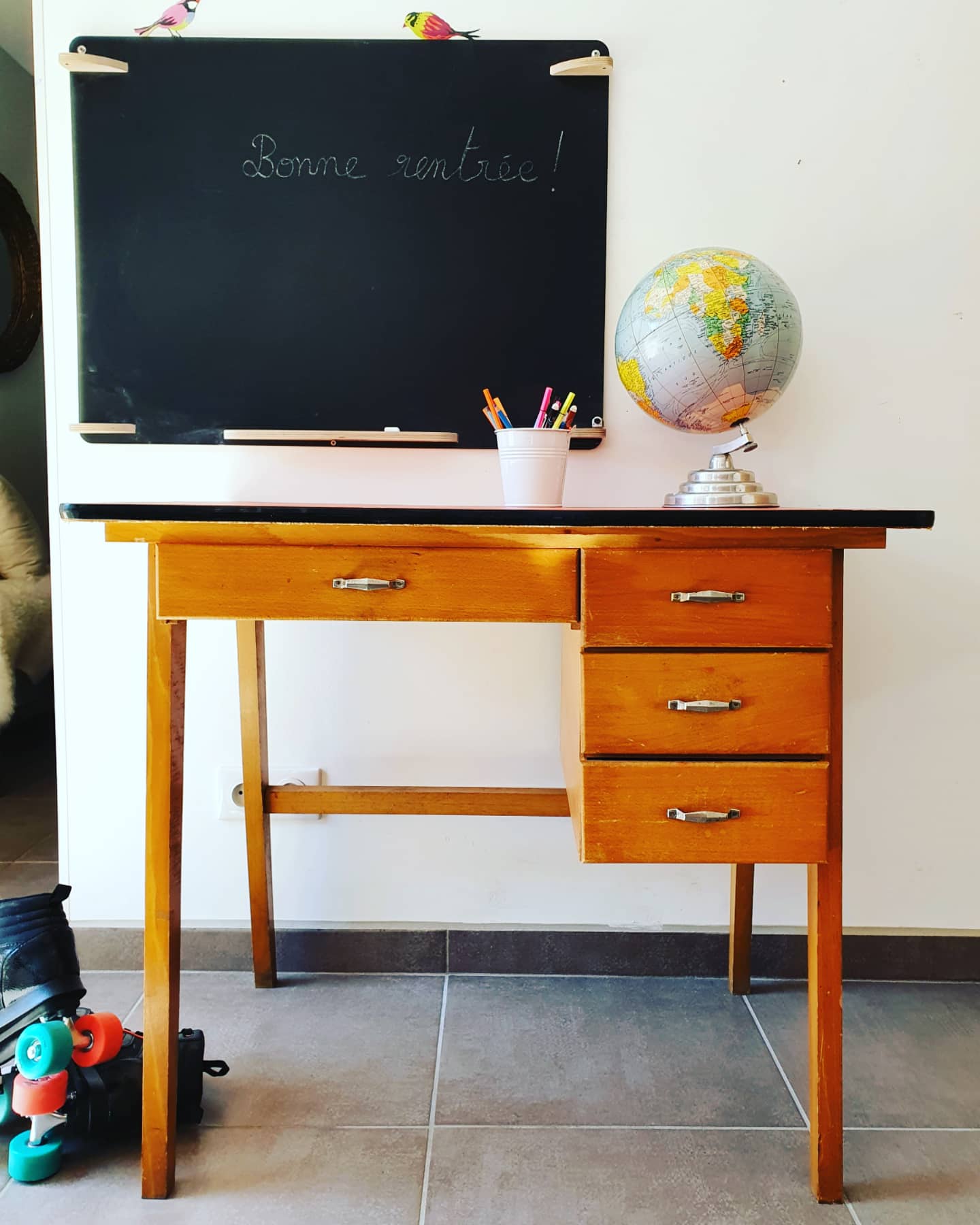 Children's desk 50s