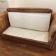 3-seater chesterfield sofa in tan leather