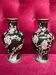 Pair of cloisonné vases.