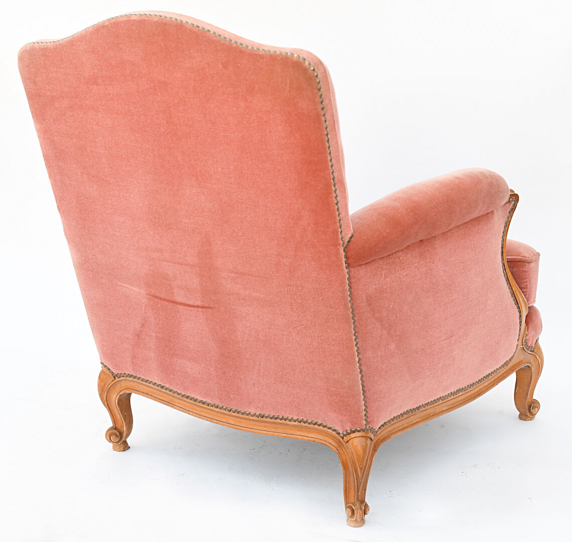 Louis XV style shepherdess armchair