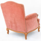 Louis XV style shepherdess armchair