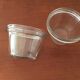 Set of 2 old CONFILUX conical jam pots