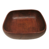 A large, beautiful teak bowl, Danish and probably from the 1980s.