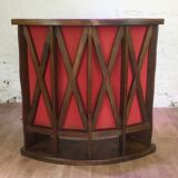 1960s solid elm bar
