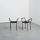 Set of three Millepunte stools by M. Peregalli and S. Calatroni, Italy.