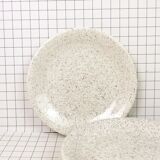 Four Ceraminter dessert plates