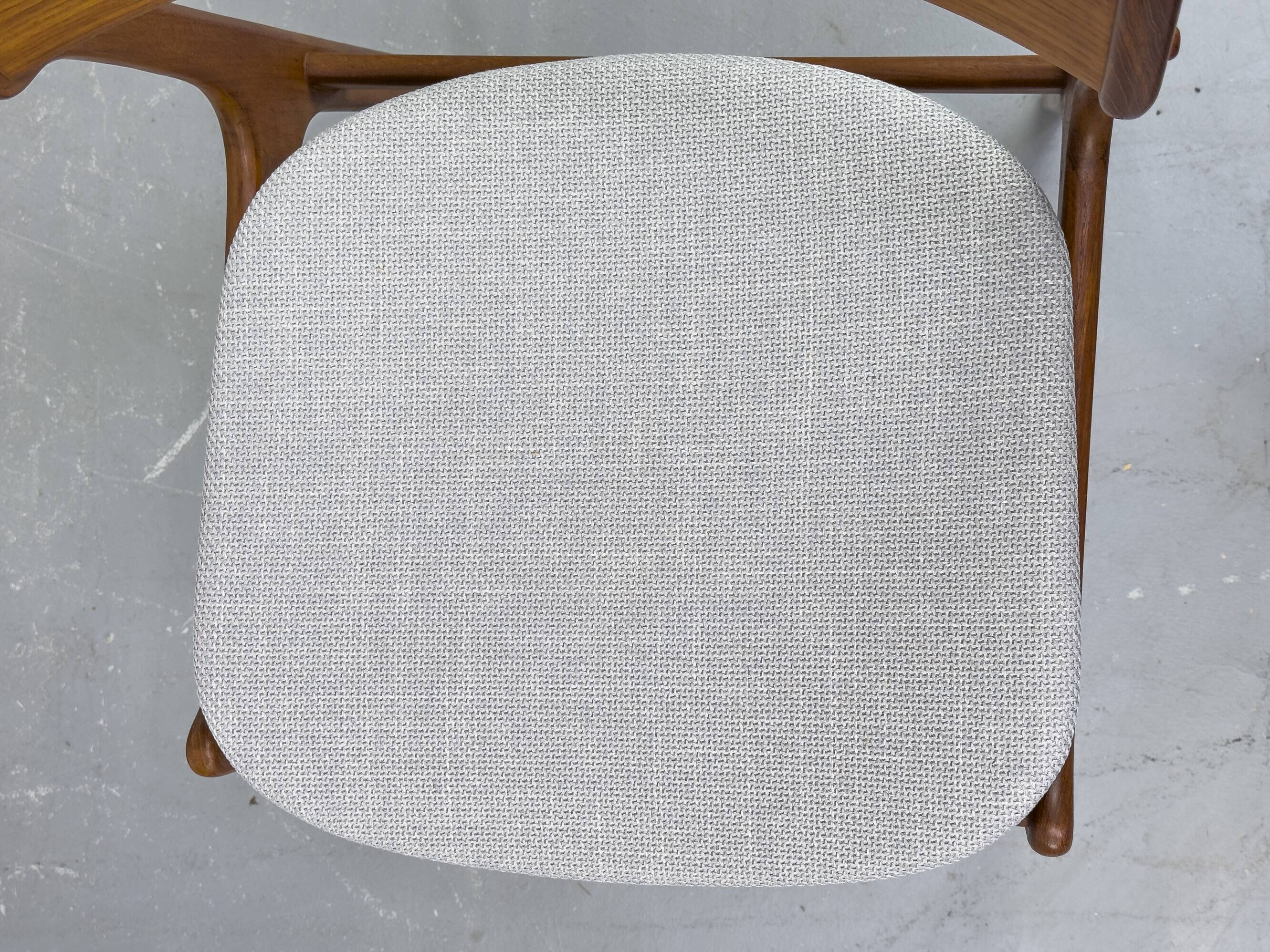 Danish Teak Dining Chairs by Erik Buch for OD Møbler, 1960s, Set of 4