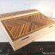 Written wooden desk marked