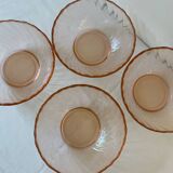 Set of 4 Rosaline Arcoroc bowls