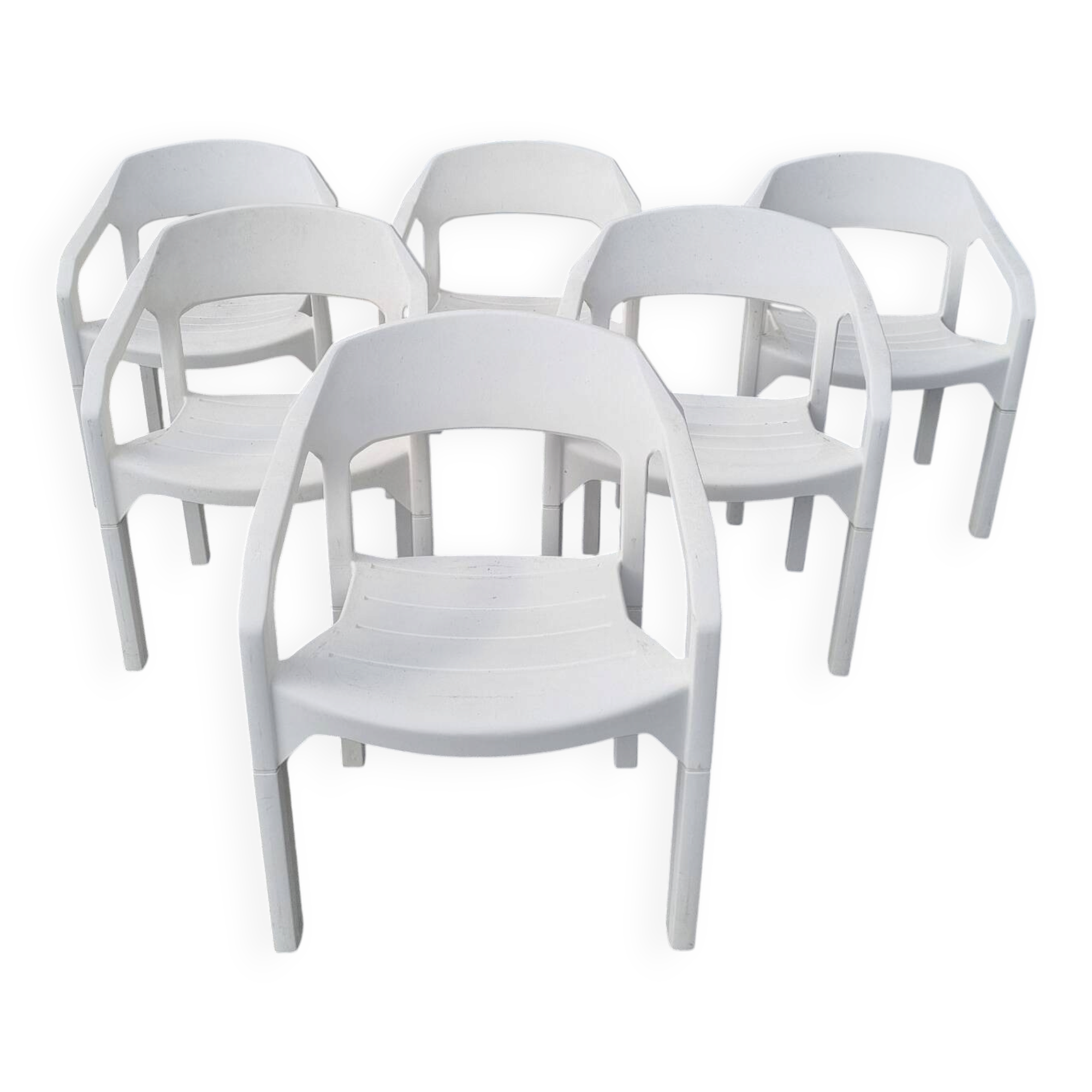 6 chairs Design JP Emonds Belgium, model Lawn Comfort