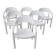 6 chairs Design JP Emonds Belgium, model Lawn Comfort