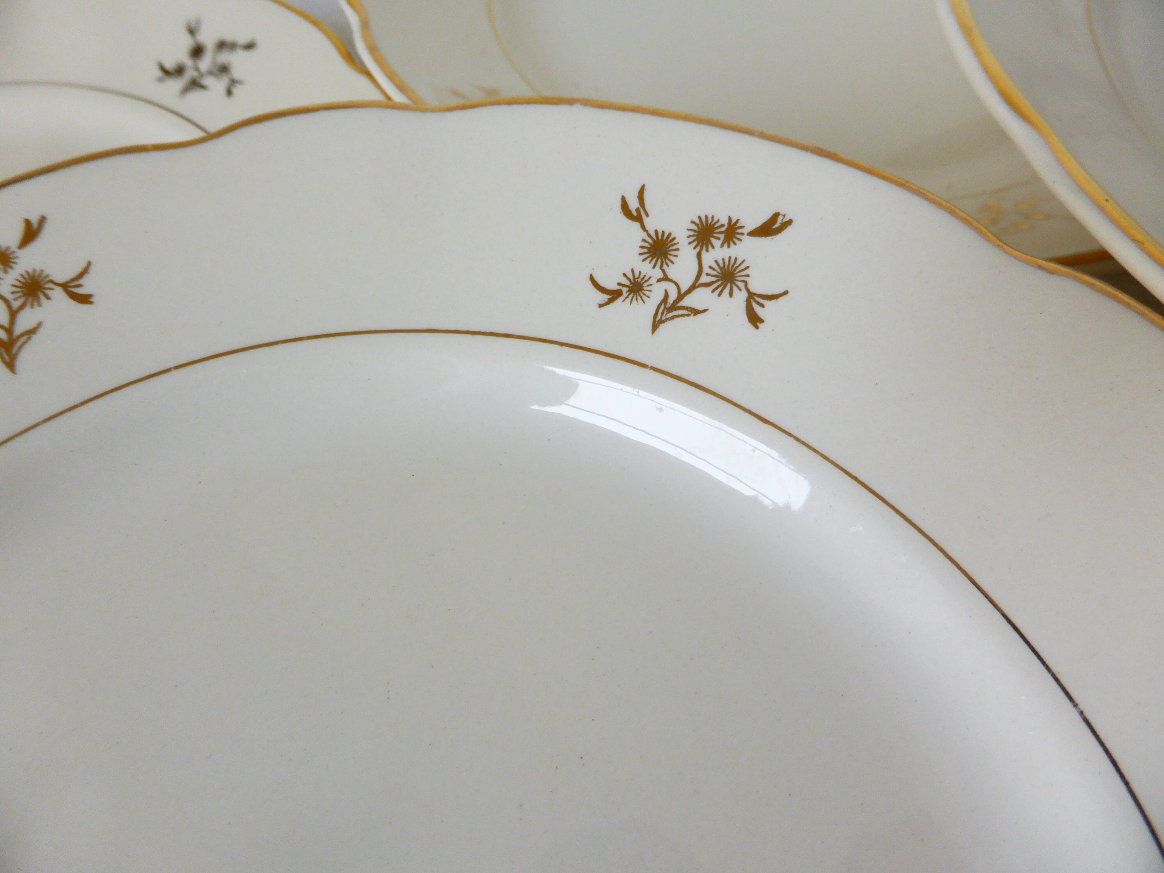 6 assiettes à dessert vintage Villeroy et Boch
