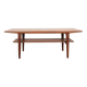 Table basse en teck danois du milieu du siècle, années 1960