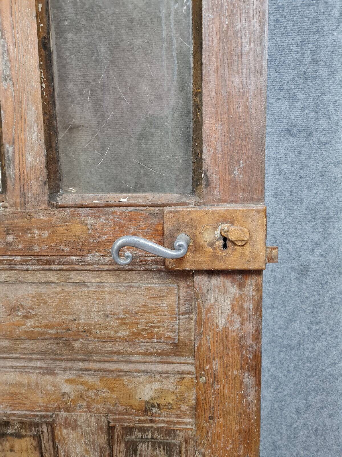 Art Deco period door in solid wood circa 1930-1940 (B)
