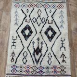 Tapis Berbère Marocain Artisanal 142 X 108 CM