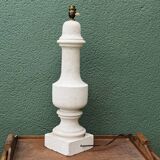 Stone baluster lamp base