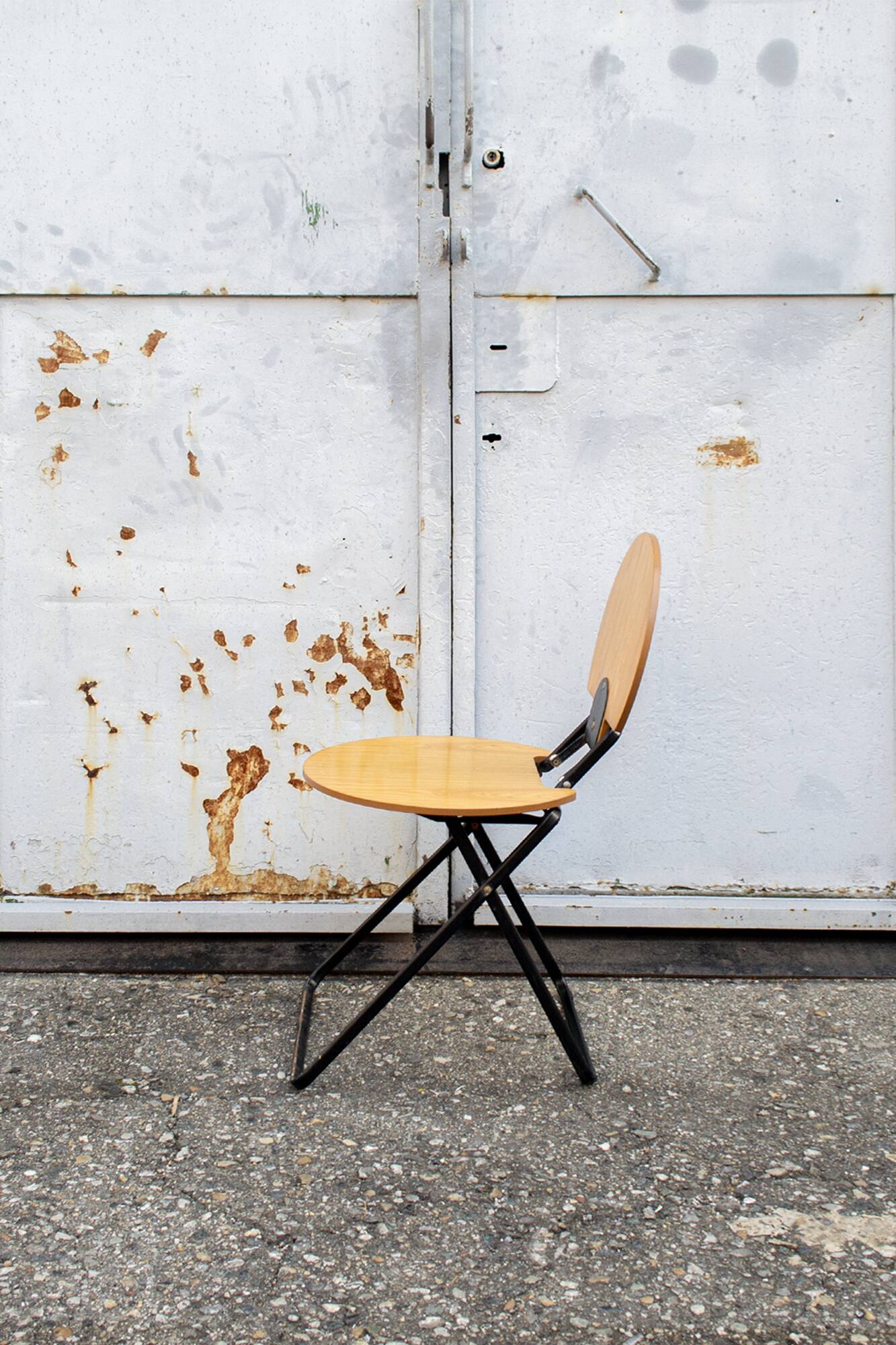 Sedia pieghevole da viaggio Anni '70