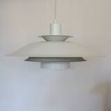 Ecophon Scandinavian pendant light, white metal
