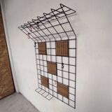 Wall-mounted coat rack, 1960