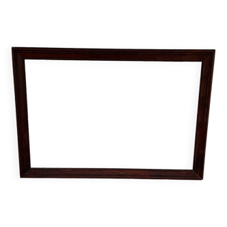Narrow wooden frame